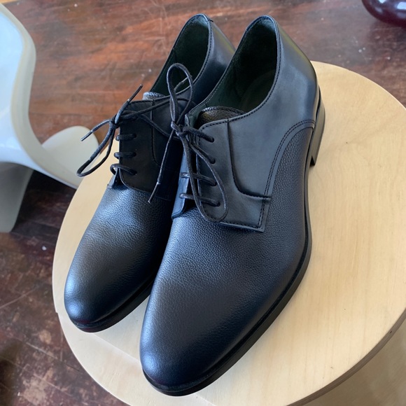 Lanvin oxfords in blue leather size 7 mens - Picture 2 of 10